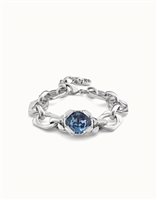 Bracciale Unode50 Donna in Lega metallica Cristallo PUL2371AZUMTL0M - PUL2371AZUMTL0M